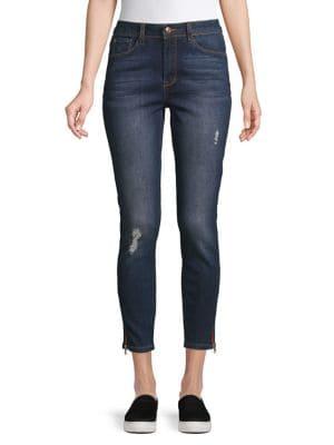 Kensie Jeans Mira Cropped Skinny Jeans