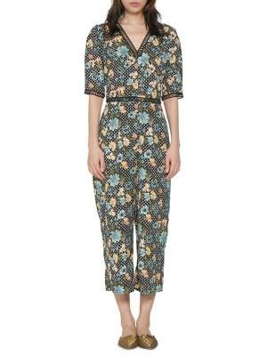 Walter Baker Floral Dot Bayard Jumpsuit