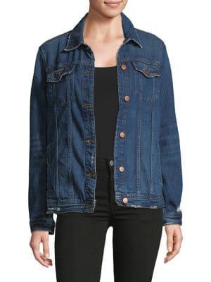 Lord Taylor Oversized Denim Jacket