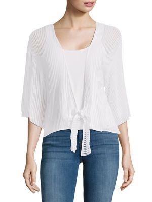 Bailey 44 Classic Long-sleeve Sheer Top