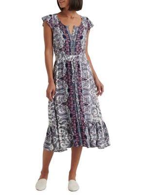 Lucky Brand Felicia Pailsey Dress