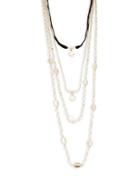 Design Lab Lord & Taylor Beaded Layer Necklace