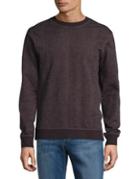 Selected Homme Cotton Textured Print Sweater