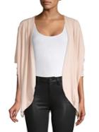 B Collection By Bobeau Zoey Faux Pearl-trimmed Cardigan
