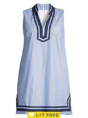 Eliza J Plus Mandarin Collar Dress