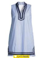Eliza J Plus Mandarin Collar Dress