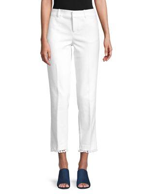 Lord & Taylor Pom-pom Kelly Ankle Pants