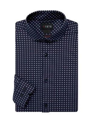 Lord Taylor Dot-print Dress Shirt
