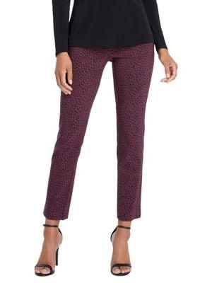 Nic+zoe Animal-print Wonderstretch Pants