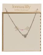 Lonna & Lilly Knot-shaped Sparkle Pendant Necklace