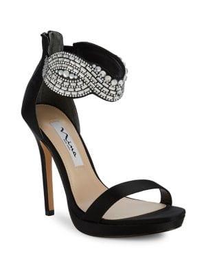 Nina Fayth Embellished Stiletto Heels
