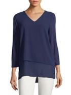 Michael Michael Kors V-neck Layered Top