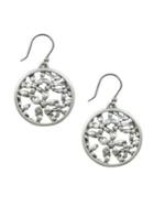 Lucky Brand Cowgirl California Floral Openwork Drop Earrings