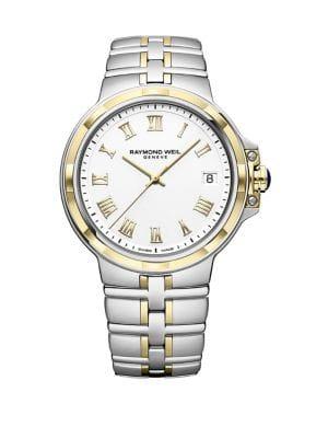 Raymond Weil Parsifal Two-tone Stainless Steel Bracelet Watch
