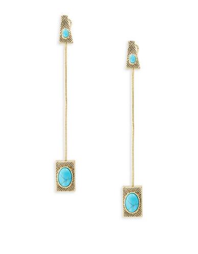House Of Harlow Tanta Linear Statement Earrings
