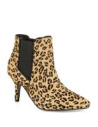 Kg Kurt Geiger Scamp Leopard-print Calf Hair Ankle Boots