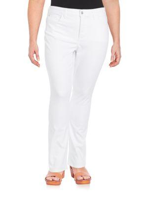 Nydj Plus Straight-leg Jeans