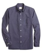 Brooks Brothers Red Fleece Oxford Yarndyes Grid Check Shirt