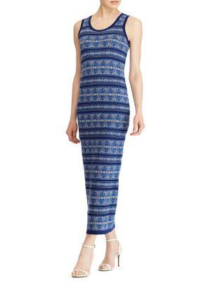 Lauren Ralph Lauren Fair Isle Maxi Dress