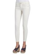 Democracy Ab Solution Ankle-length Solid Jeans