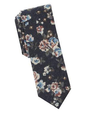Penguin Lundgren Floral Cotton Tie