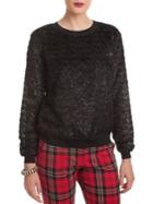 Trina Turk Cocktail Soiree Blanc Noir Pullover