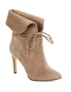 424 Fifth Tallis Suede Lace-up Booties