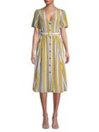 Astr The Label Stripe Scout A-line Dress