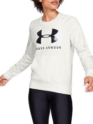 Under Armour Logo Cotton-blend Sweatshirt