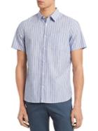 Calvin Klein Striped Button Front Shirt