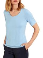 Brooks Brothers Red Fleece Scoopneck Top