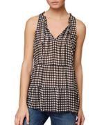 Sanctuary Romy Checked Shell Top