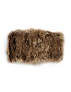 Surell Rabbit Fur Convertible Headband