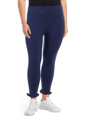 Marc New York Performance Plus Ruffle-trimmed Sweatpants