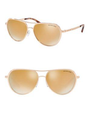 Michael Kors 57mm Sydney Pilot Sunglasses