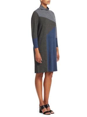 Nic+zoe Plus Laid Back Sweater Dress