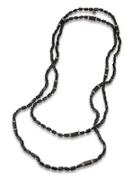 Carolee Gotham Hematite-tone Rope Necklace
