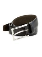 Hugo Buckle Leather Belt