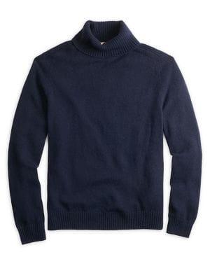 Brooks Brothers Red Fleece Alpaca-blend Turtleneck Sweater