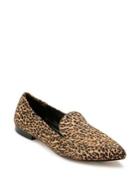 Dolce Vita Wanita Leopard-print Calf Hair Smoking Slippers