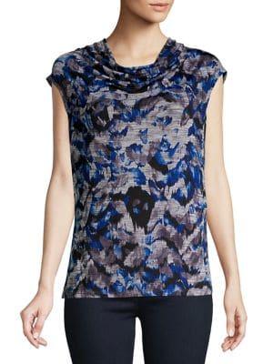 Nipon Boutique Knitted Graphic Top