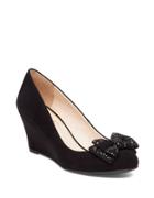 Jessica Simpson Selonia Bow Accent Wedge Pumps