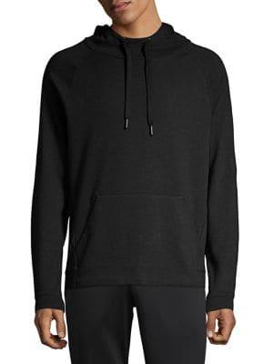 Askya Raglan-sleeve Geometric Hoodie