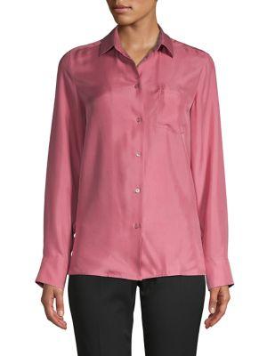 Weekend Max Mara Long-sleeve Silk Shirt