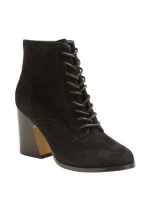 Kensie Smith Suede Heeled Booties