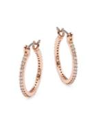 Kate Spade New York Clink Of Ice Small Crystal Hoops
