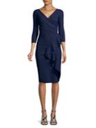 Chiara Boni La Petite Robe V-neck Ruffle Dress