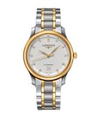 Longines Master Stainless Steel And Gold Cap 200 Bracelet Watch