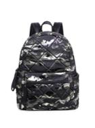 Sol And Selene Motivator Metallic Camo Quilted Backpack