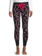 Roudelain Plush Graphic Pants